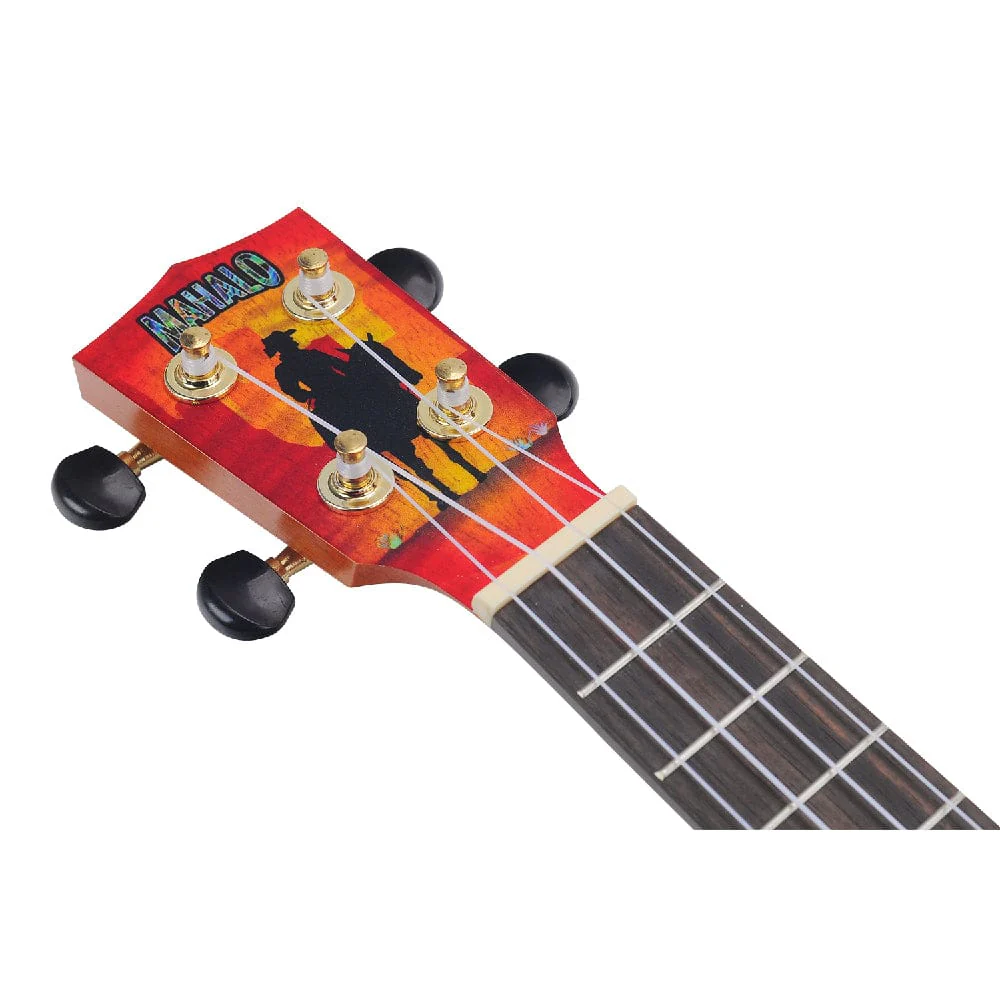 Mahalo Artist Elite Series Graphics Concert Ukulele With Bag - Image 8
