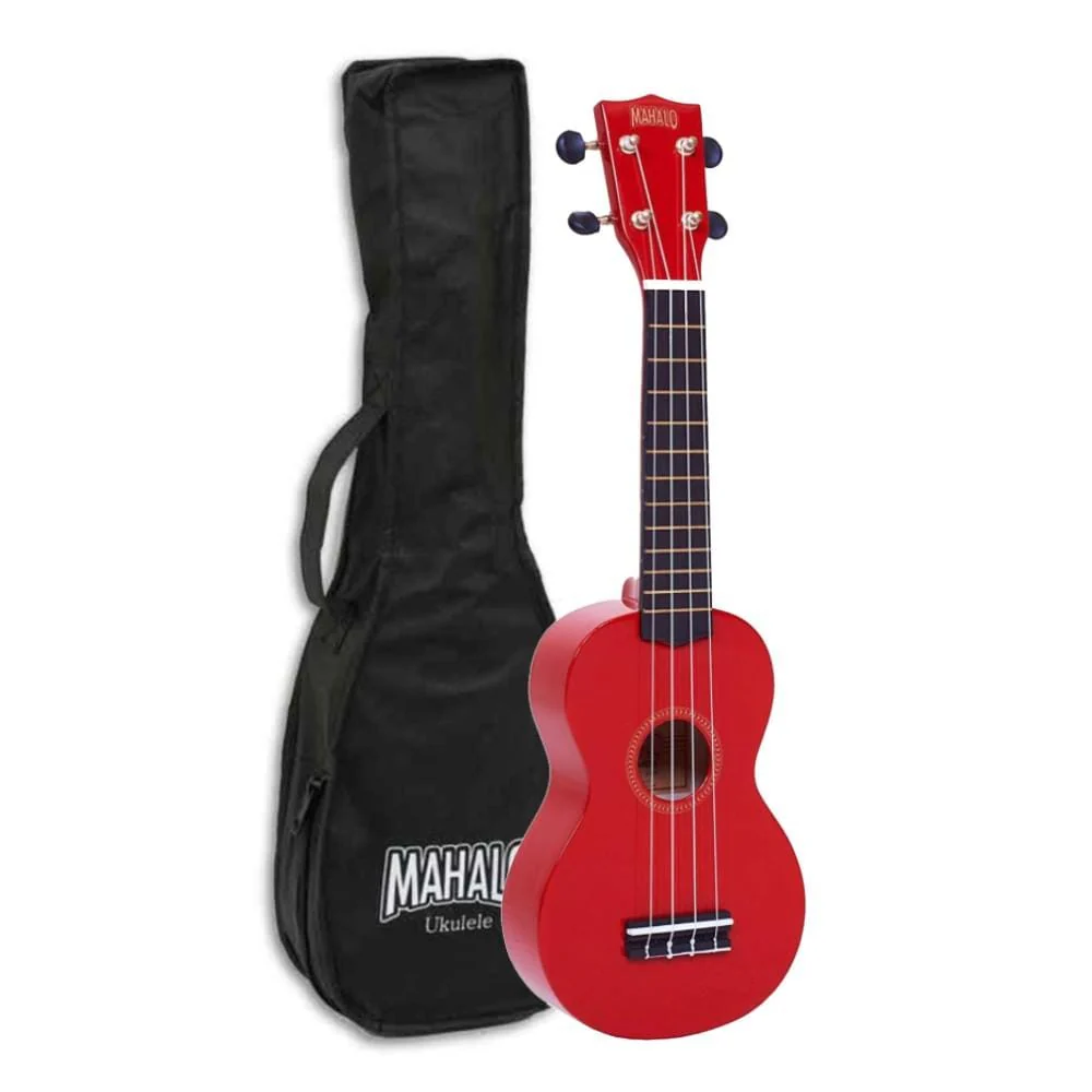 Mahalo MR1 Rainbow Series Soprano Ukulele With Bag - Image 9