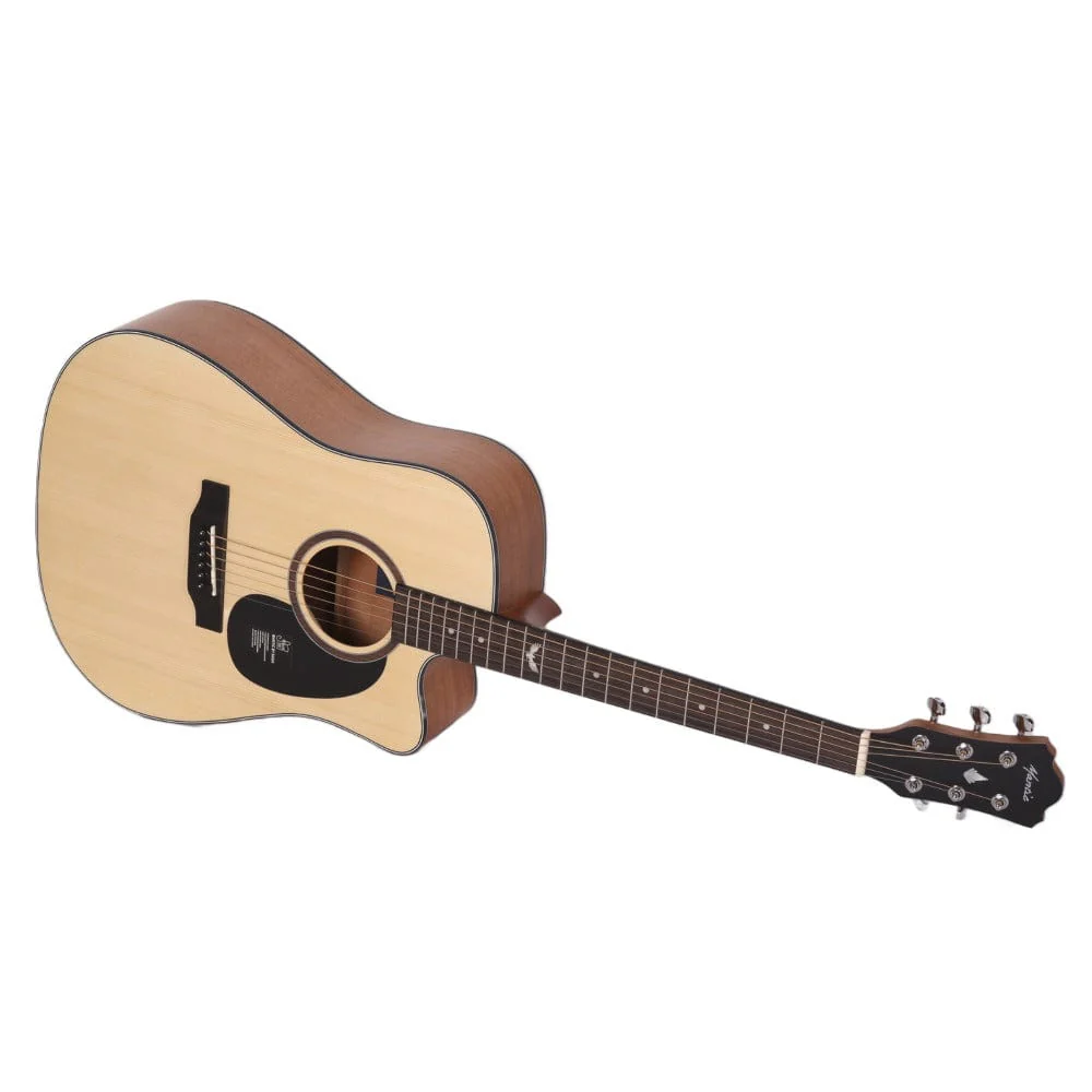 Mantic AG-1C Dreadnought 6 String Acoustic Guitar - Image 7