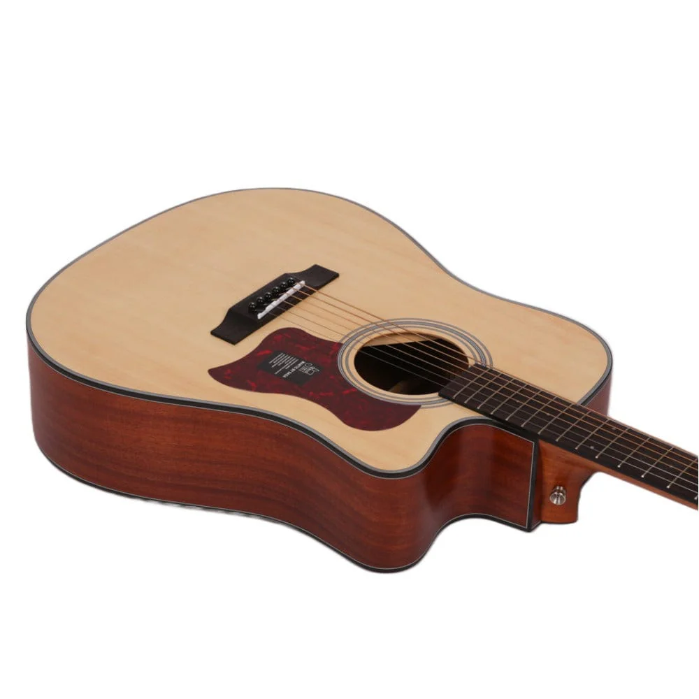 Mantic AG-370C Dreadnought 6 String Acoustic Guitar - Image 4