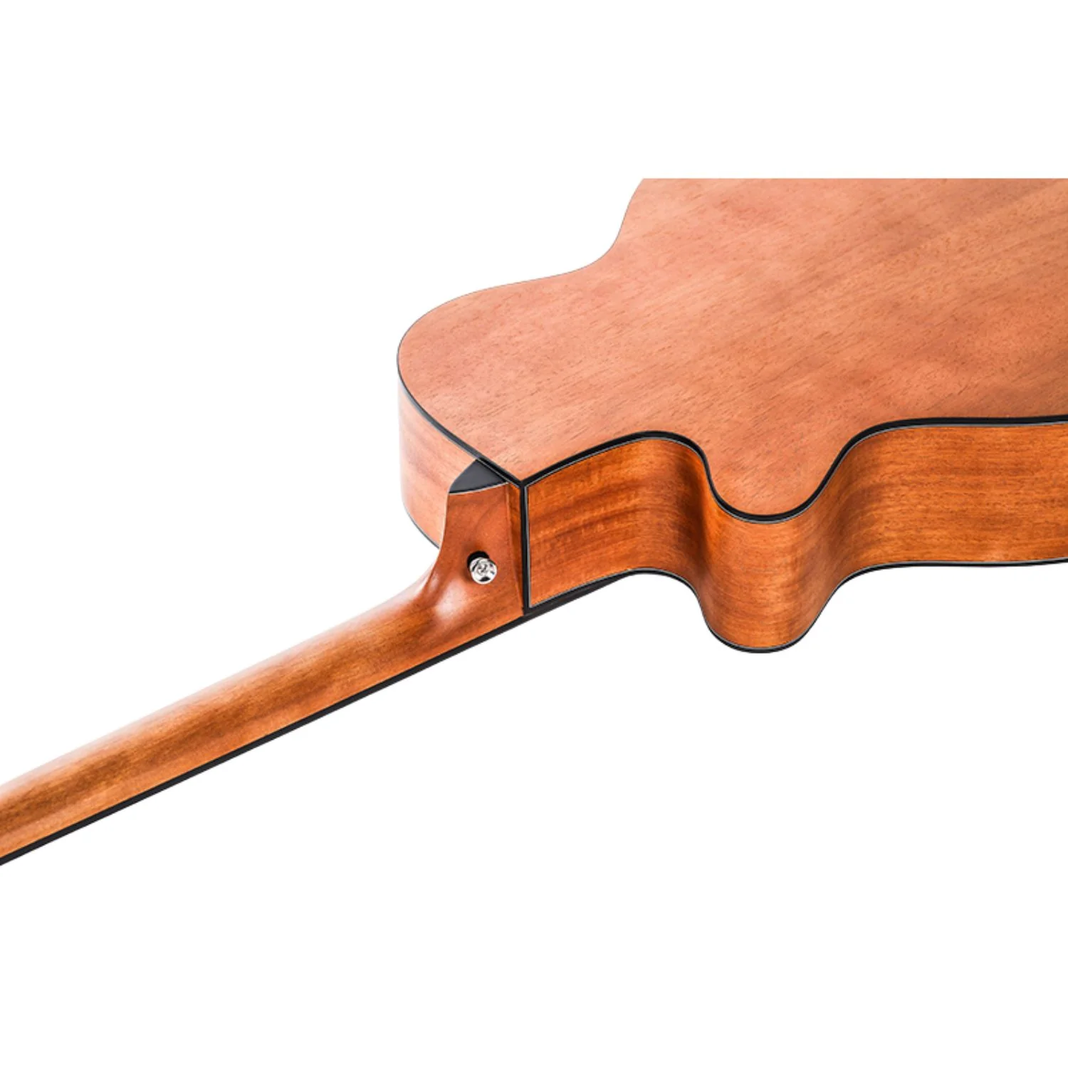 Mantic GT-1AC Auditorium Cutaway 6 String Acoustic Guitar - Image 6