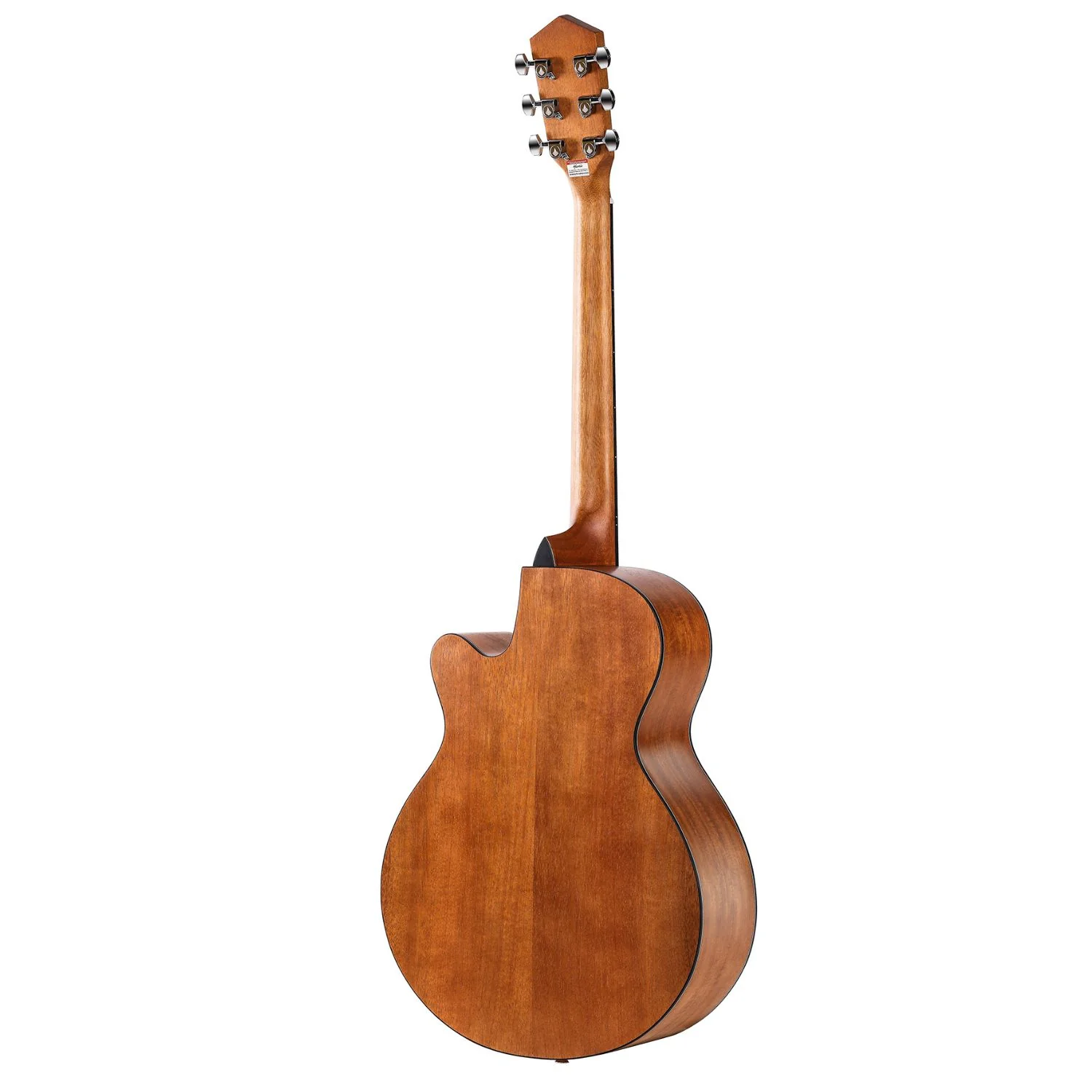 Mantic GT-1AC Auditorium Cutaway 6 String Acoustic Guitar - Image 8