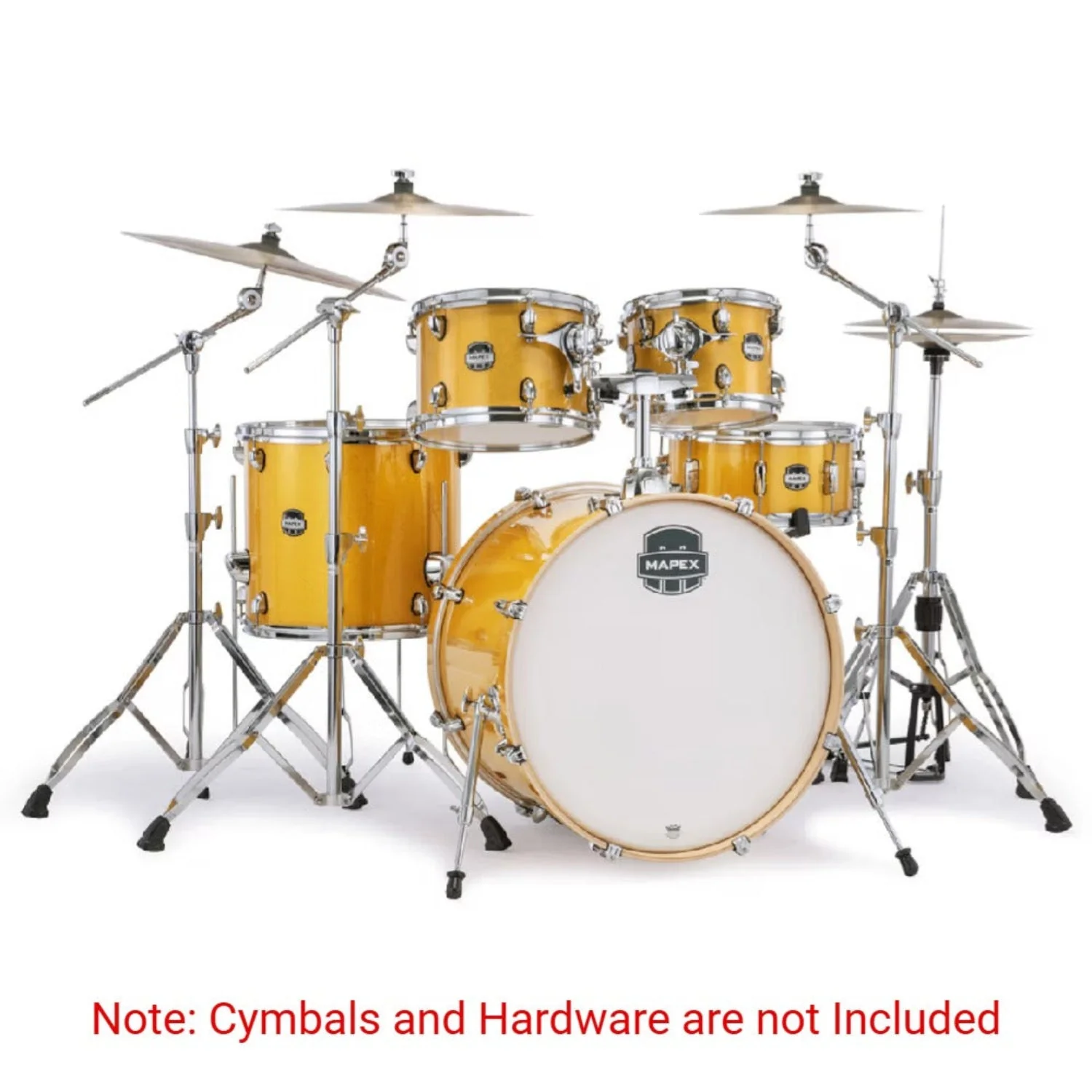 Mapex MA529SF Mars Birch 5 Piece Rock Shell Pack - Image 9