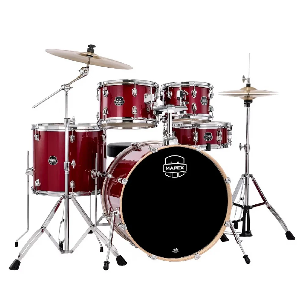 Mapex Venus 5 Piece Acoustic Drum Set with Hardware & Throne - Image 7