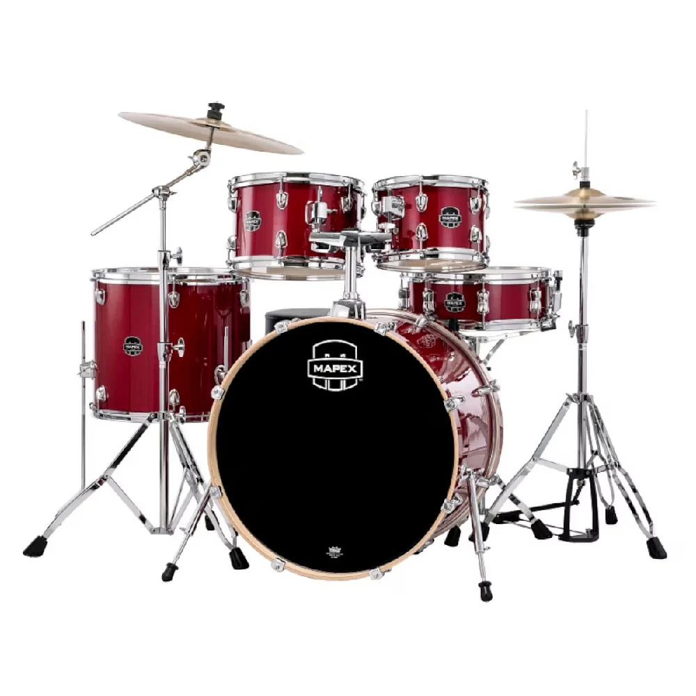 Mapex Venus 5 Piece Acoustic Drum Set with Hardware & Throne - Image 9