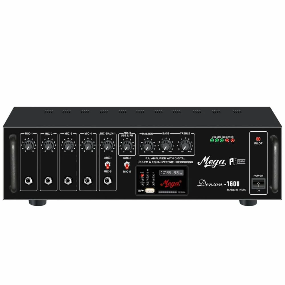 Mega Denson D-160U High Power Amplifier