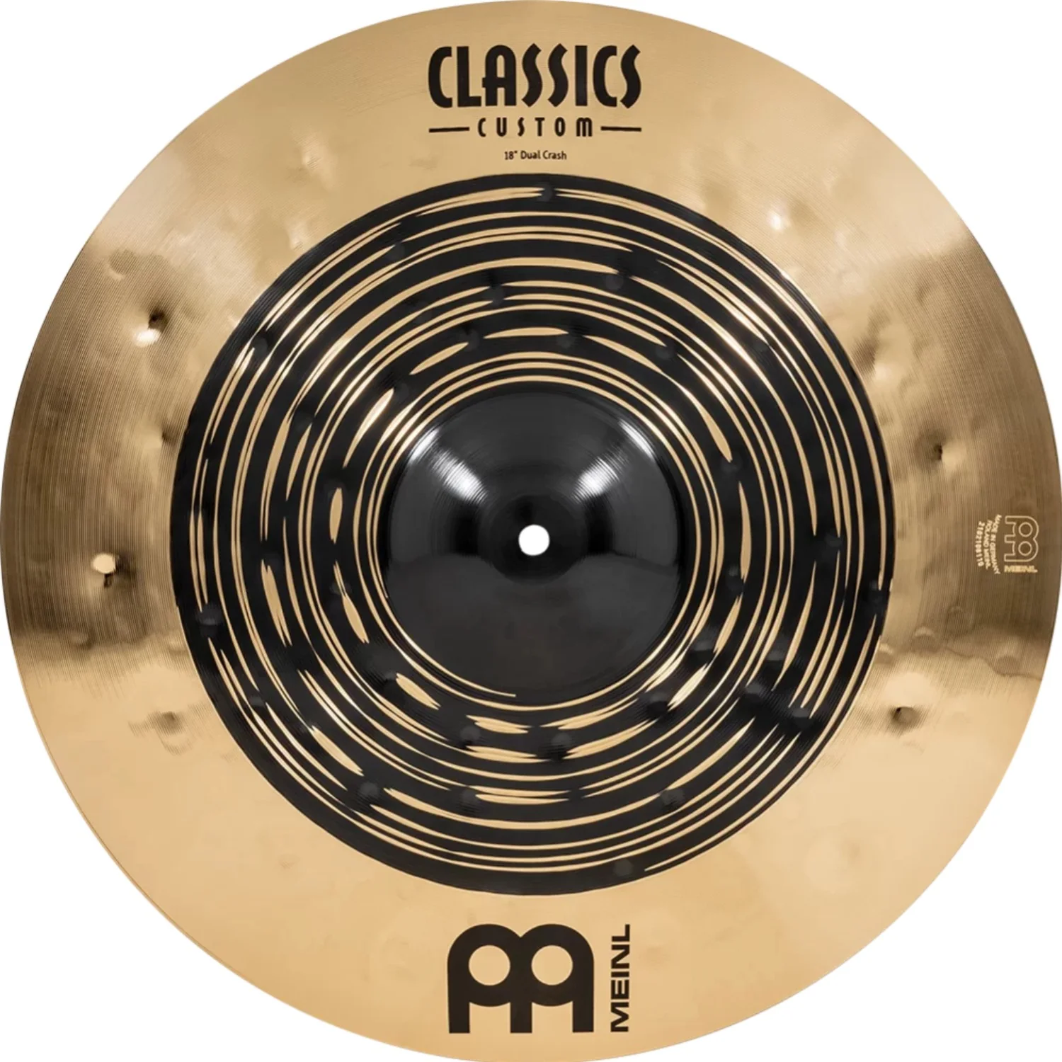 Meinl CCDU4680 Classics Customs Dual 14"HH 16"TC 18"Cr 20"Rd Cymbals Set - Image 6