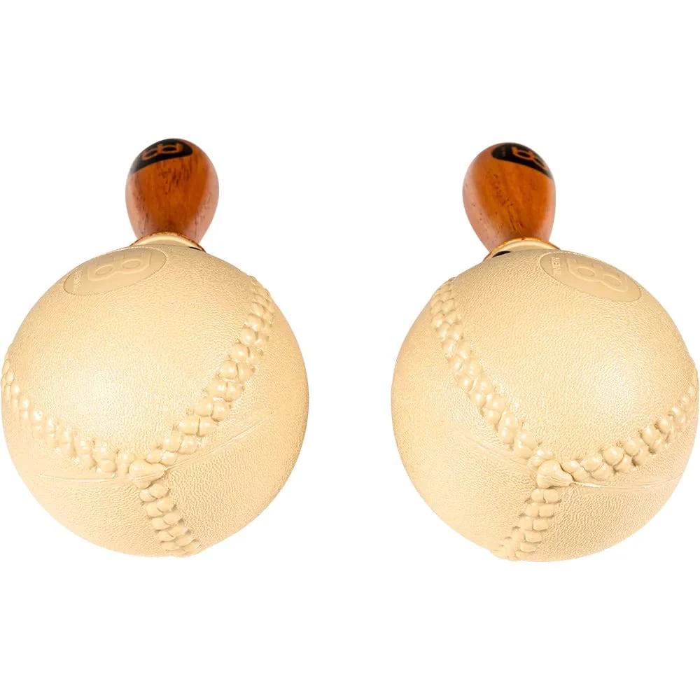 Meinl PM2BG Session Maracas with Handle (Pair) - Beige - Image 4