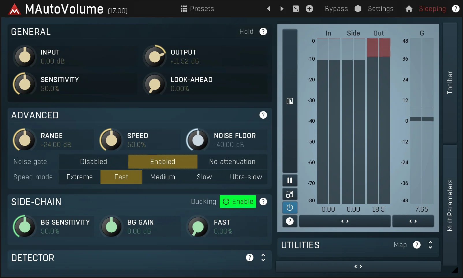 MELDA MAutoVolume Automatic Volume – Professional Audio Software & Plugin