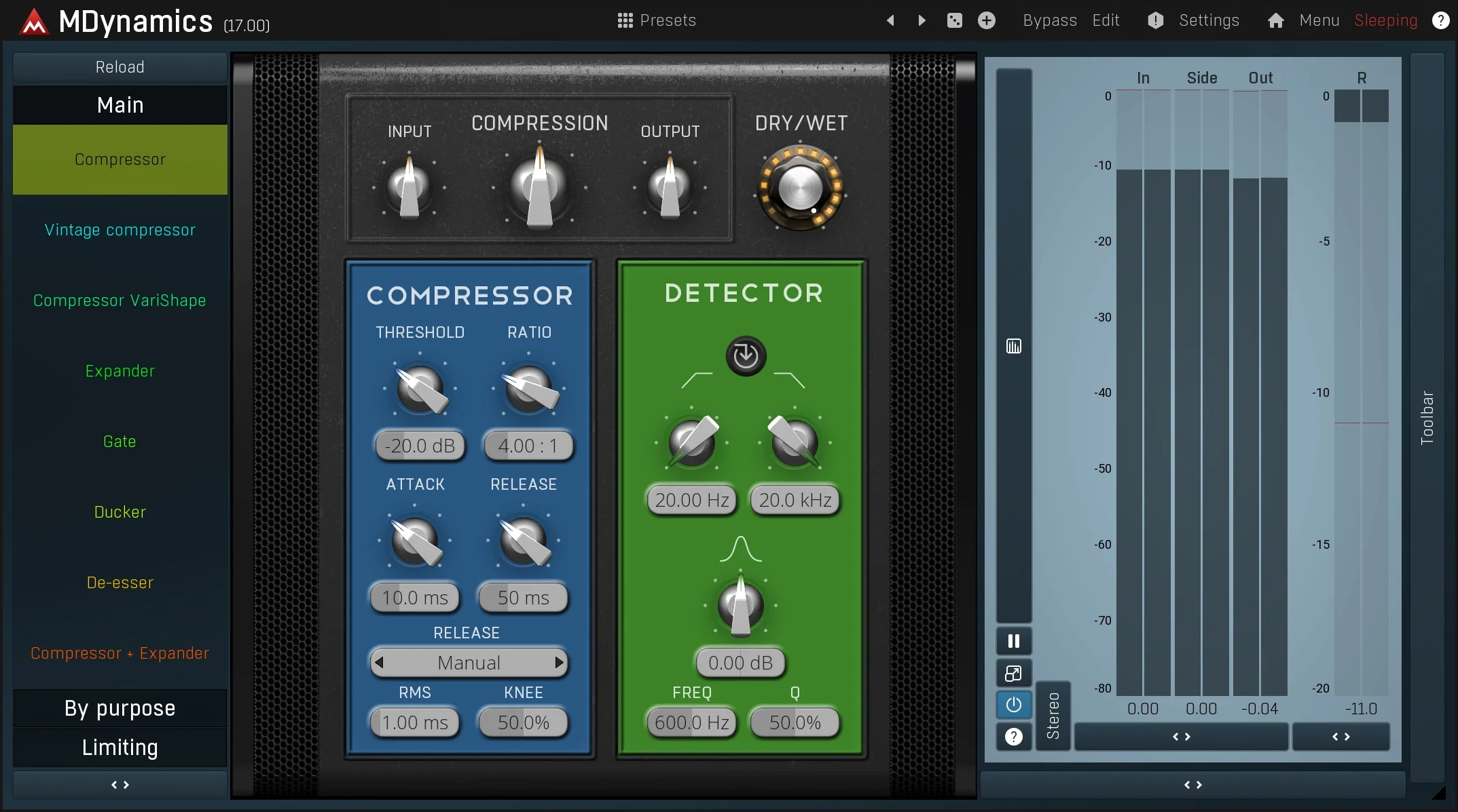 MELDA MDynamics Dynamics Processor – Professional Audio Software & Plugin