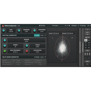 MELDA MStereoSpread Stereo Widener – Professional Audio Software & Plugin - Image 2