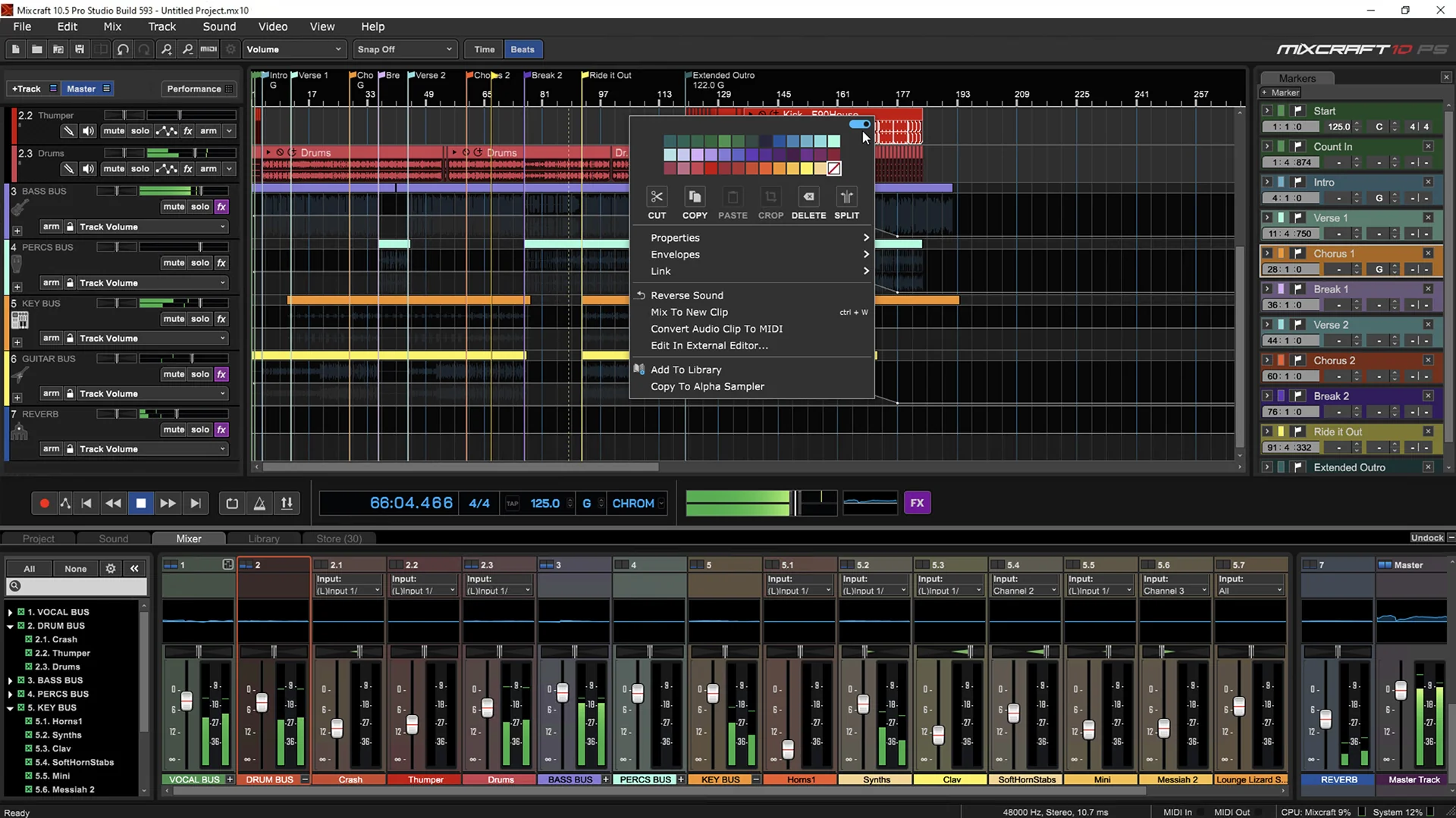 Acoustica Mixcraft 10.5 Professional – Multi-Track Recording Studio with Advanced Plugins - Image 3