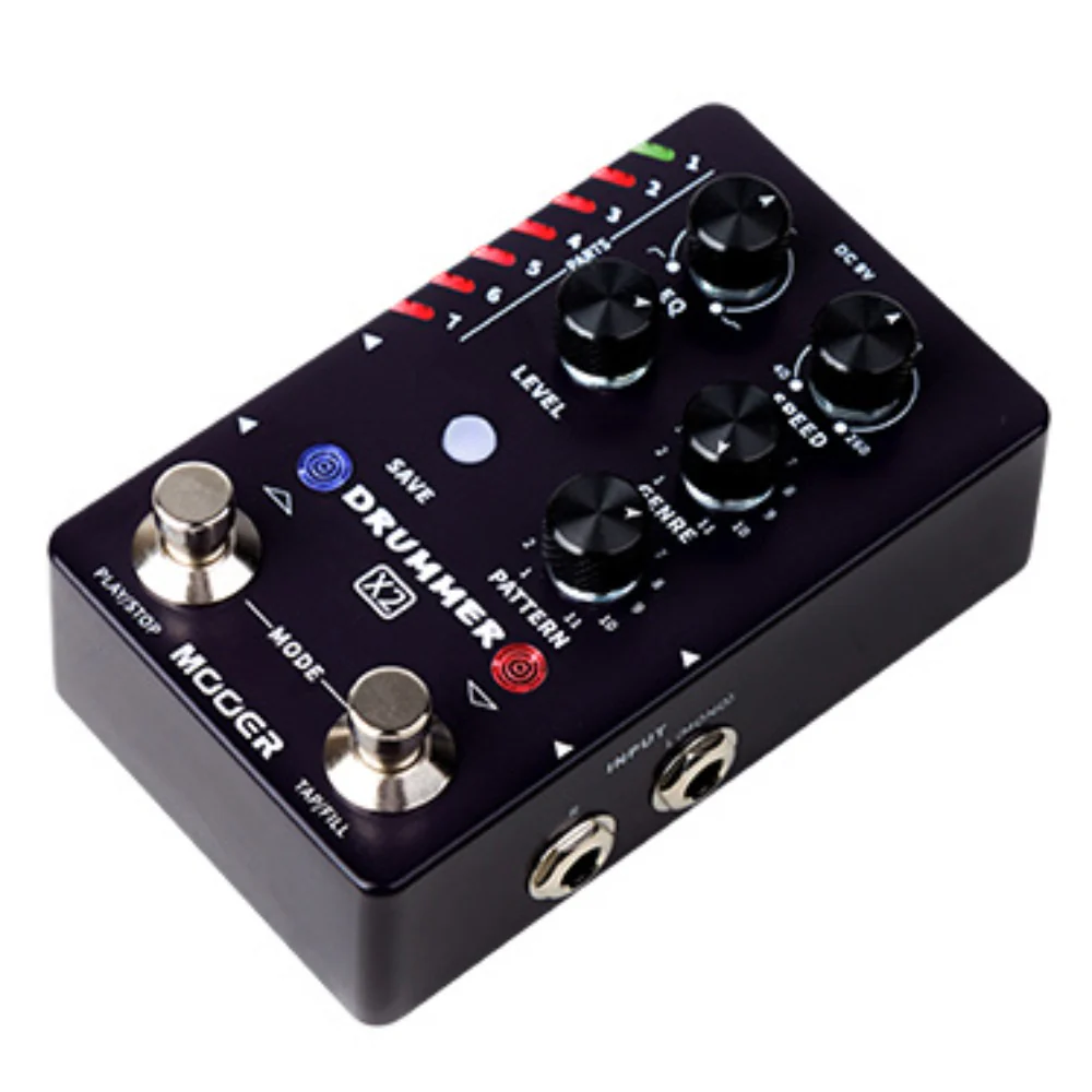 Mooer Drummer X2 Dual Footswitch Drum Machine Pedal - Image 4