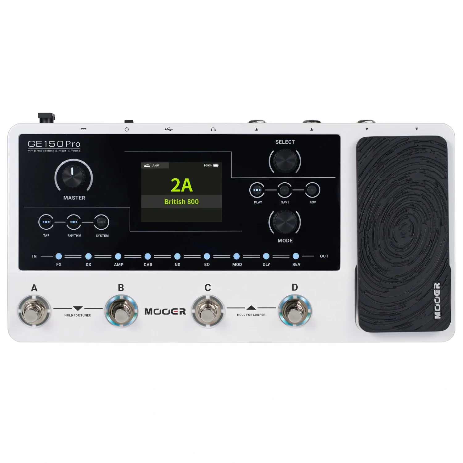 Mooer GE150 Pro Multi Effects Pedal