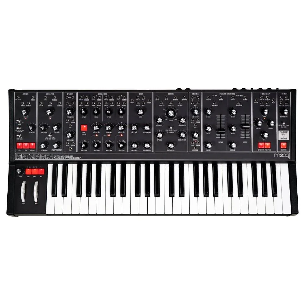 Moog Matriarch 4 Note Paraphonic Semi Modular Analog Synthesizer - Image 5