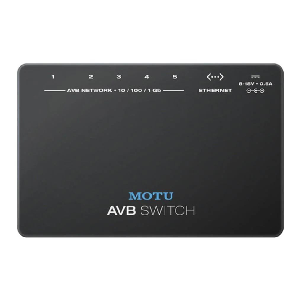 MOTU AVB Switch Five-Port AVB Ethernet Switch - Image 3