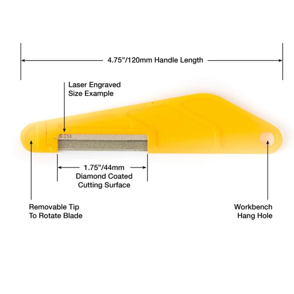 Music Nomad Diamond Coated Nut File - Image 65