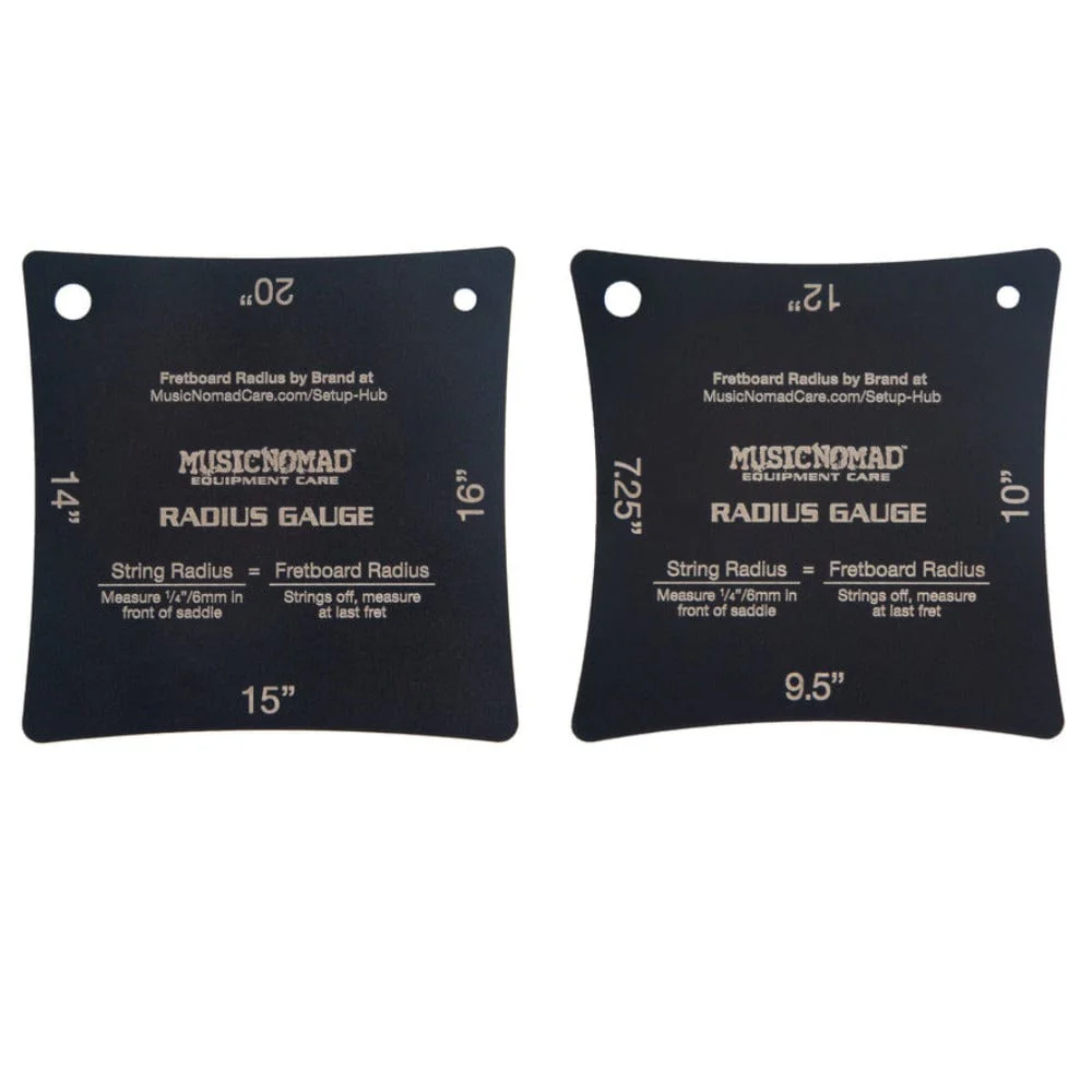 Music Nomad MN603 Precision Radius Gauge Set - Pack of 2
