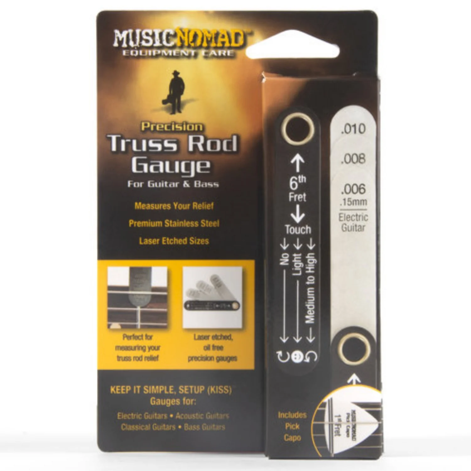 Music Nomad MN614 Truss Rod Gauge & String Action Combo Bundle - Image 11
