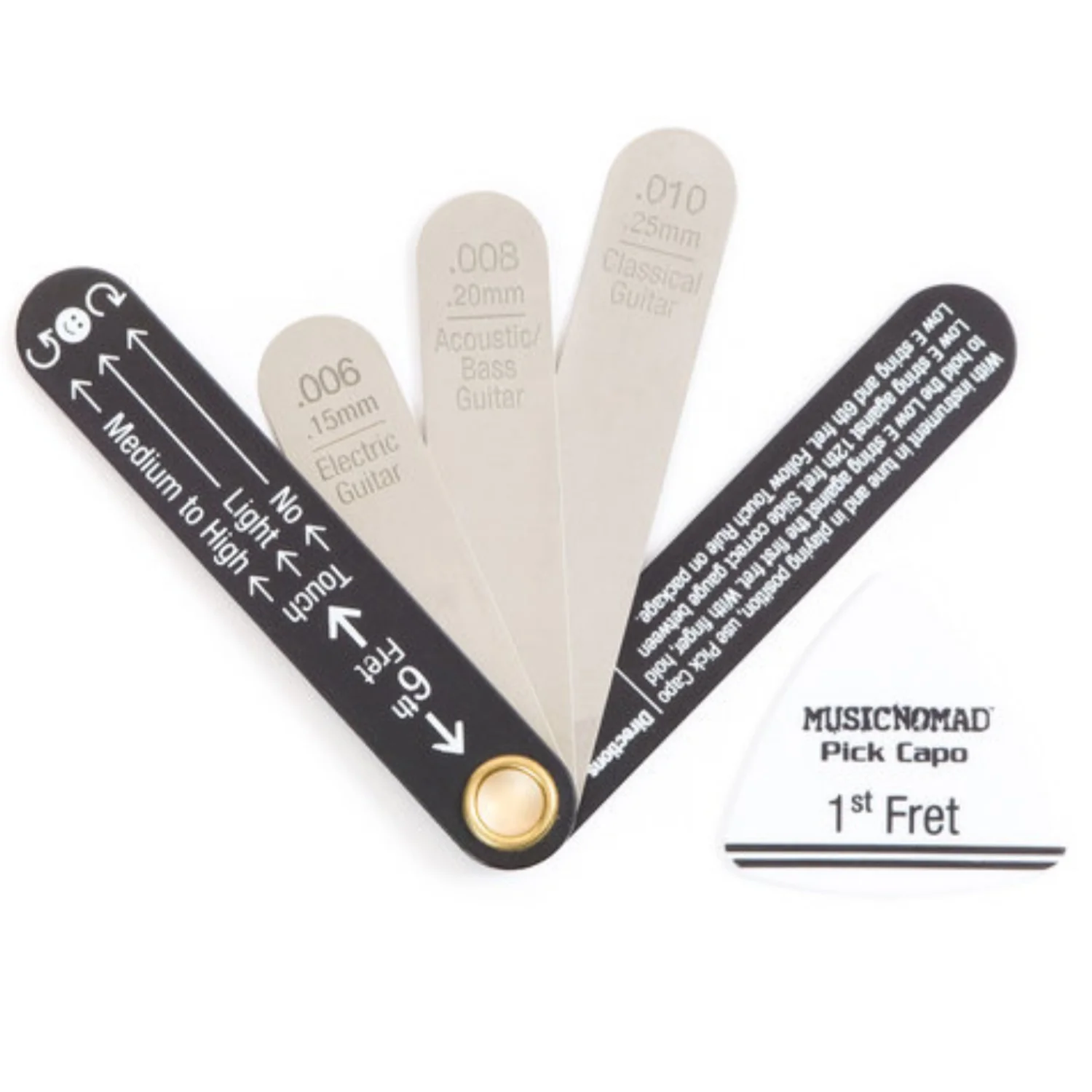 Music Nomad MN614 Truss Rod Gauge & String Action Combo Bundle - Image 2