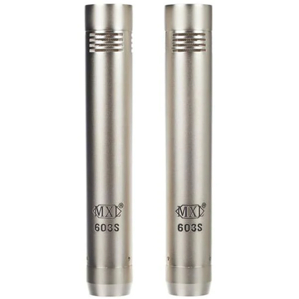 MXL 603SPR Small Diaphragm Condenser Microphone Stereo Set