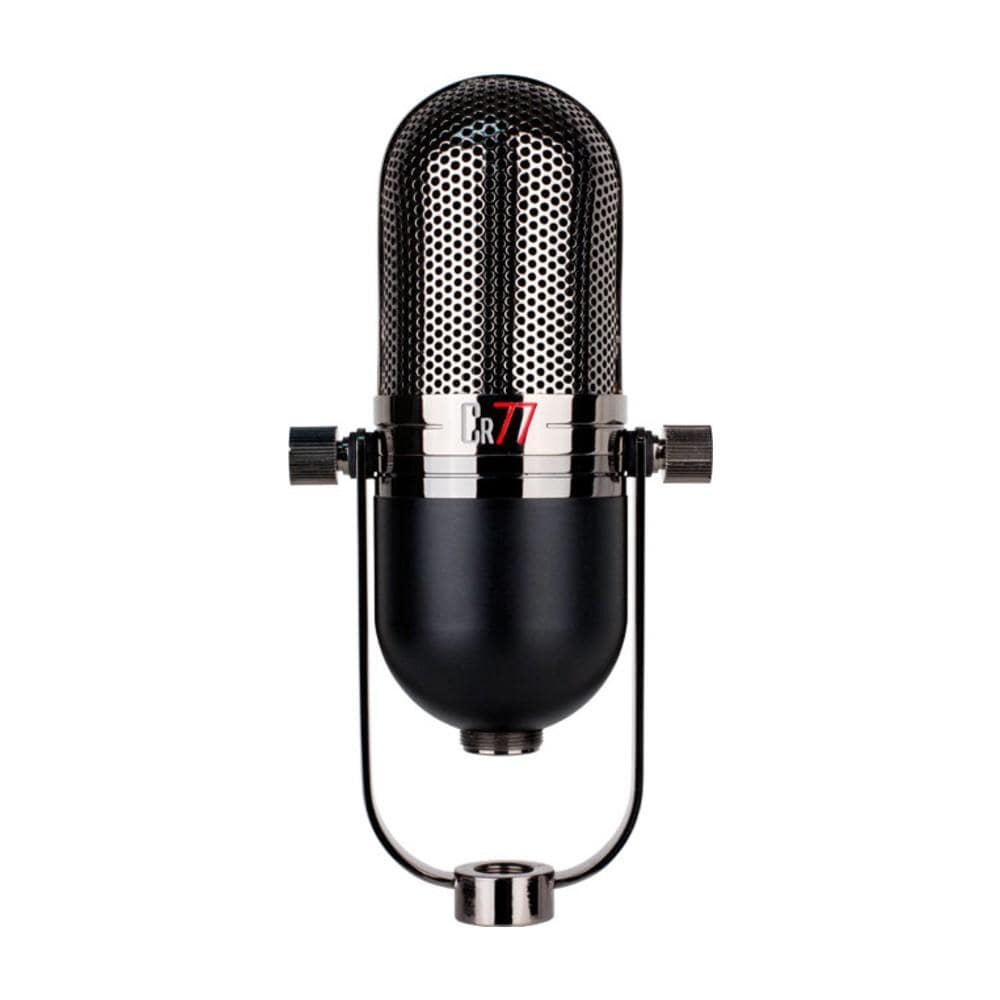 MXL CR77 Vintage Style Dynamic Stage Vocal Microphone - Black