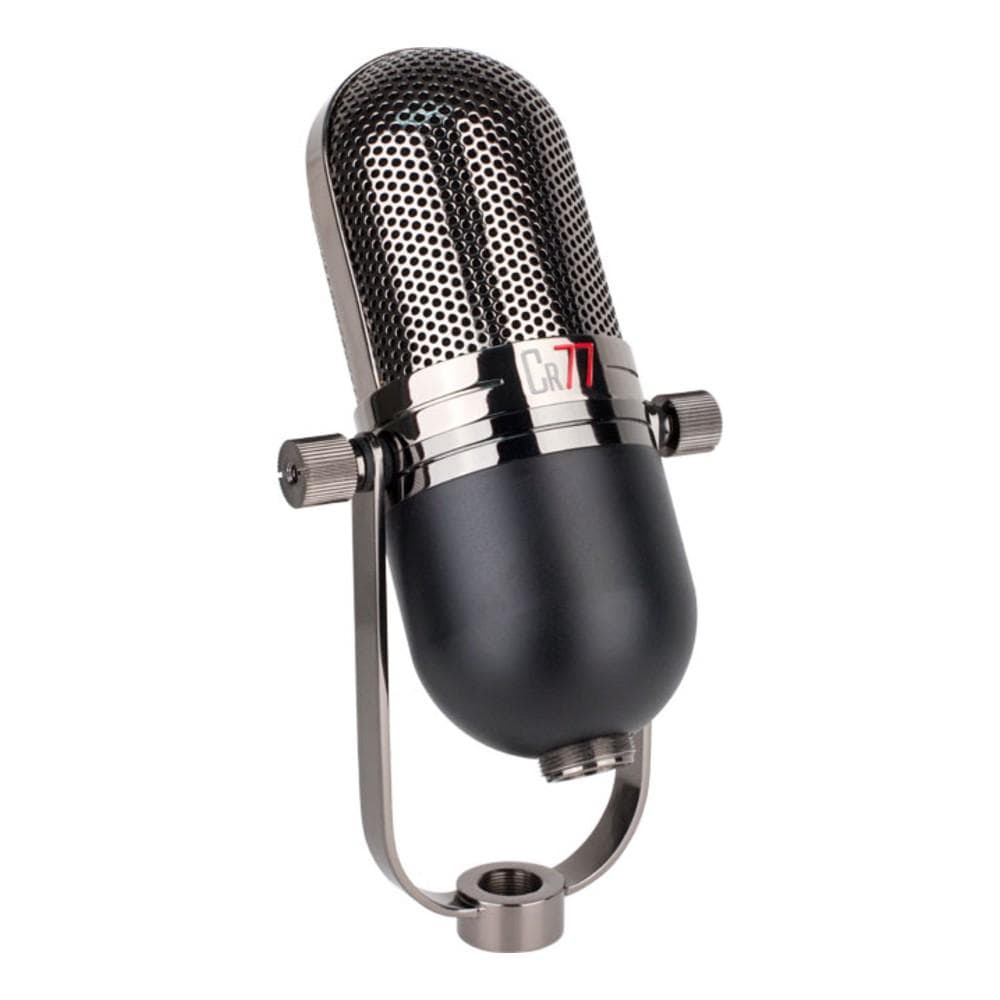 MXL CR77 Vintage Style Dynamic Stage Vocal Microphone - Black - Image 2