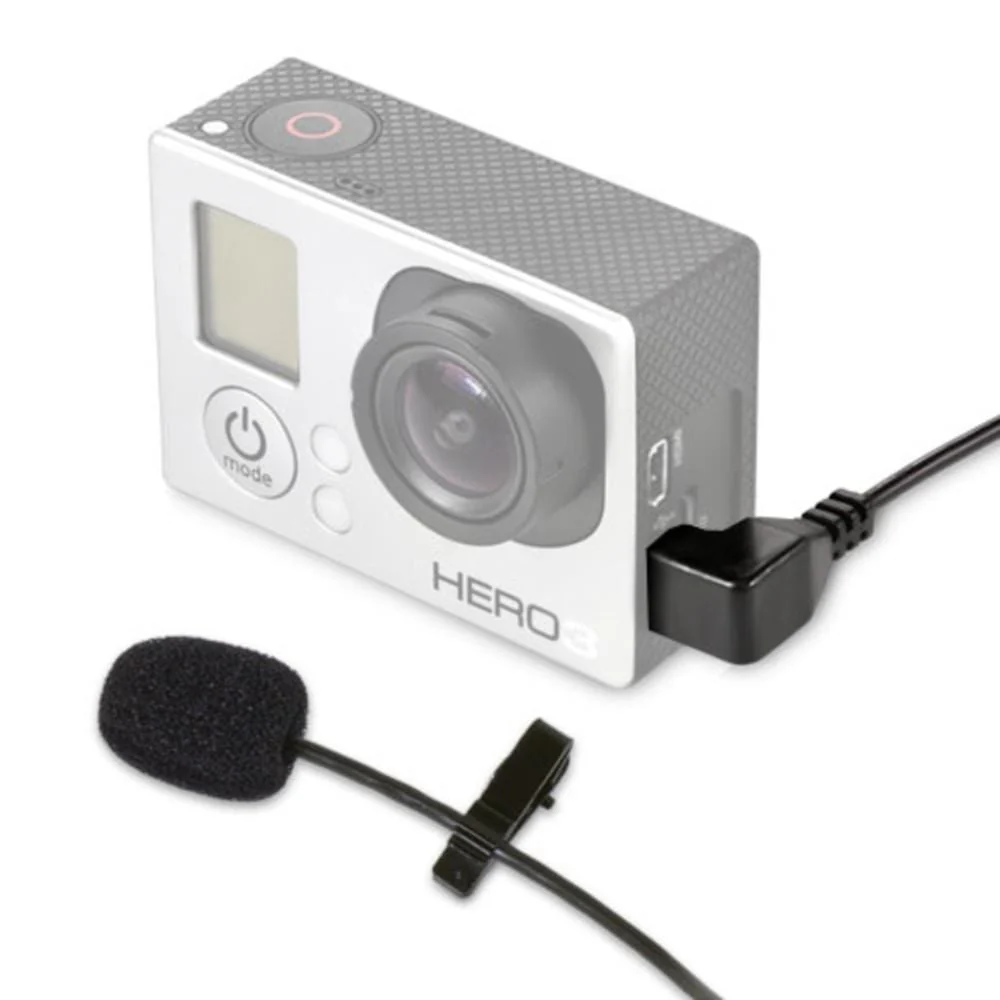 MXL MM 165GP Lavalier Microphone for GoPro - Black - Image 2