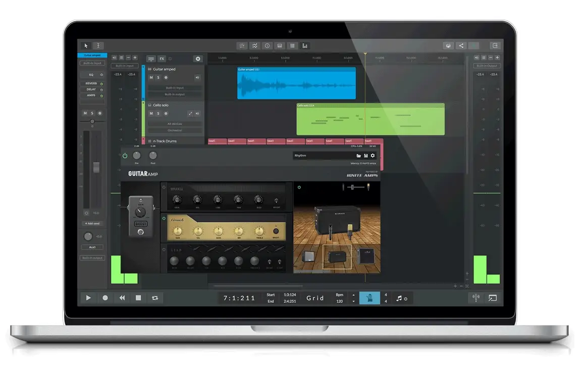 n-Track Studio 10 Suite DAW – Professional Audio Software & Plugin - Image 4