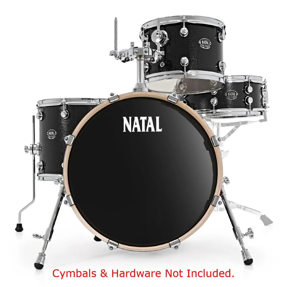 Natal Arcadia Birch Series Traditional Jazz TJ 4 Piece Shell Pack Acoustic Drum Kit