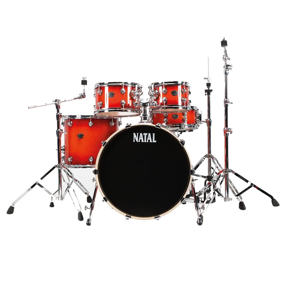 Natal KAR-UF22 Arcadia Series US Fusion 5-Piece Shell Pack Acoustic Drum Kit with Hardware & Stands - Image 16