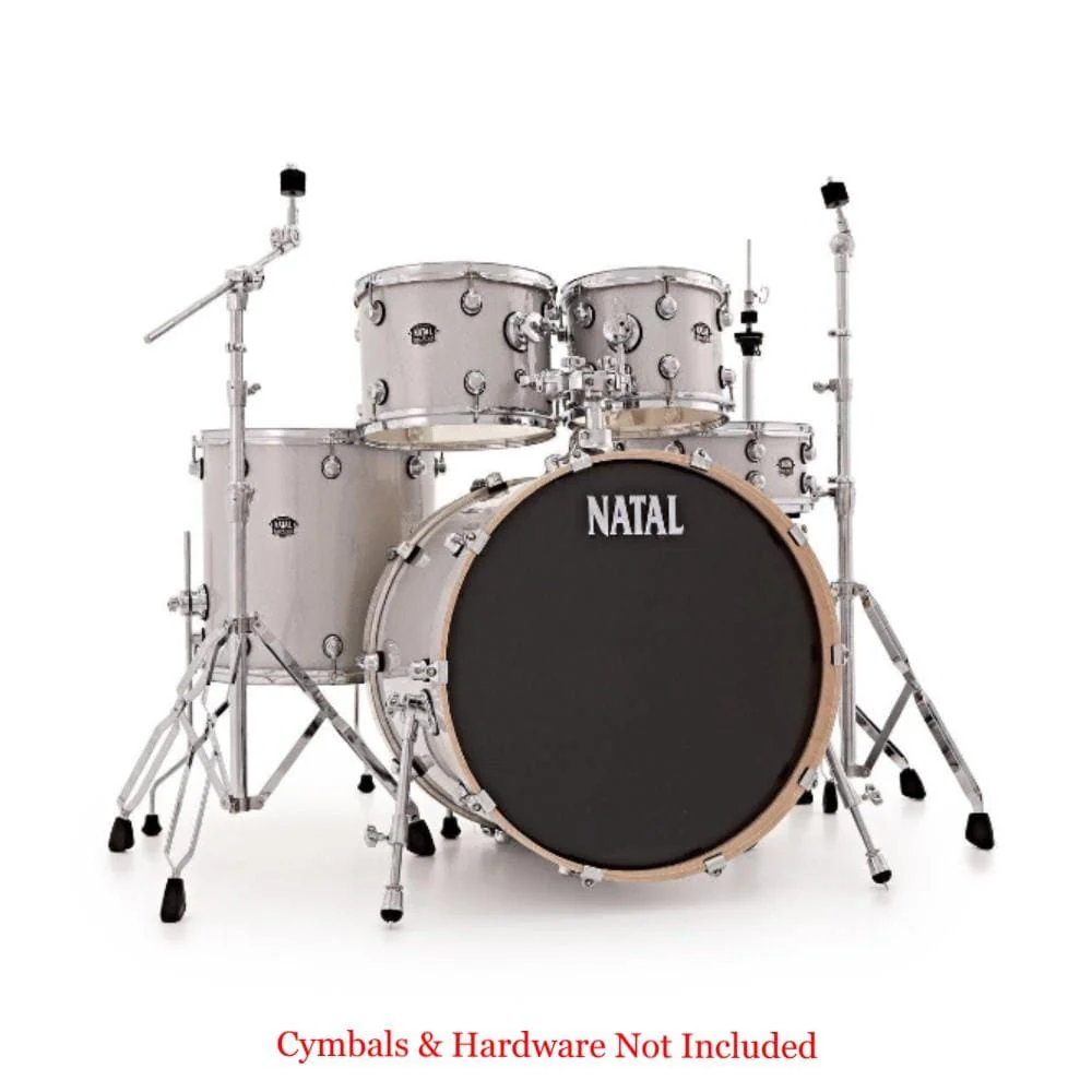 Natal KARB-UF22 Arcadia Birch 5-Piece Shell Pack Acoustic Drum Kit Without Hardware & Cymbals - Image 5