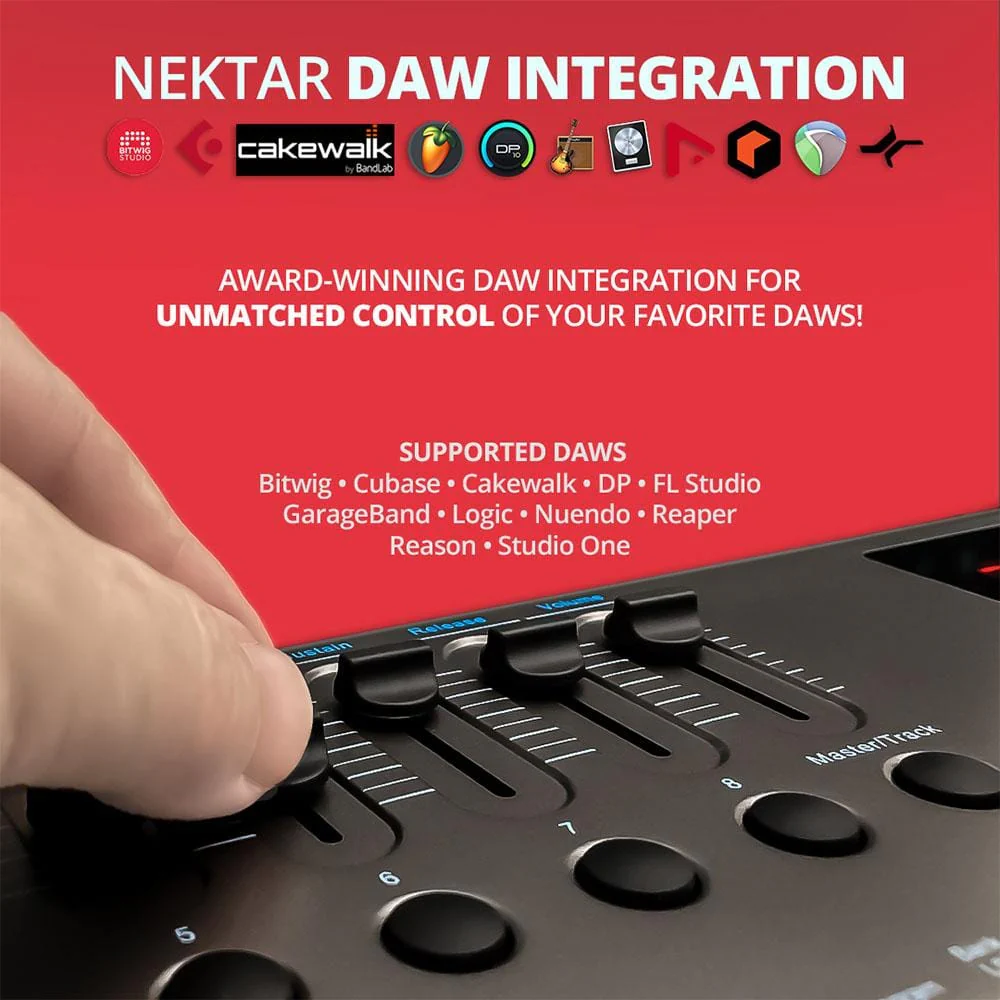 Nektar Impact LX61+ 61-key Midi Keyboard - Image 6
