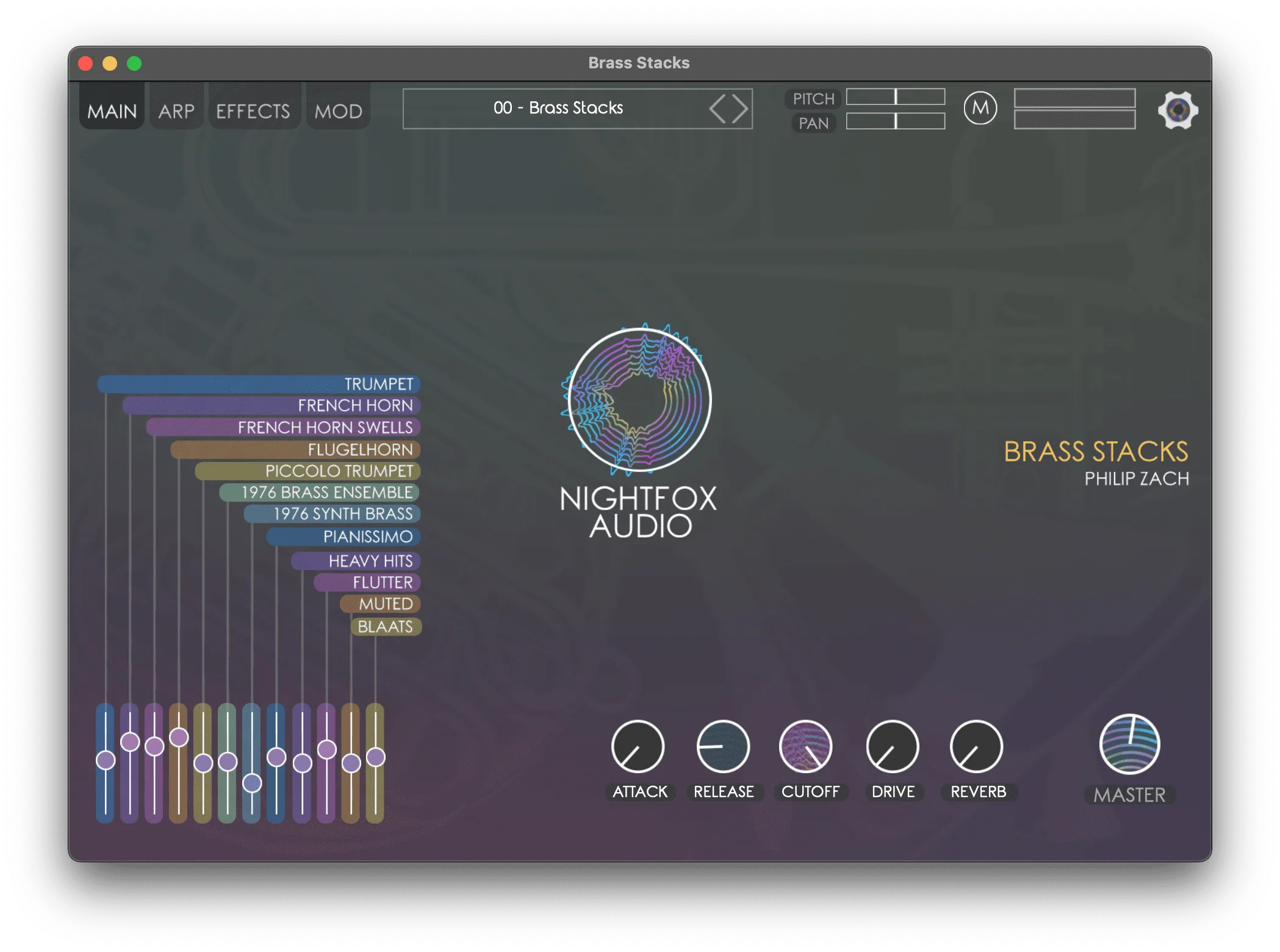 Nightfox Brass Stacks: Brass Instrument Collection – Professional Audio Software & Plugin - Image 2