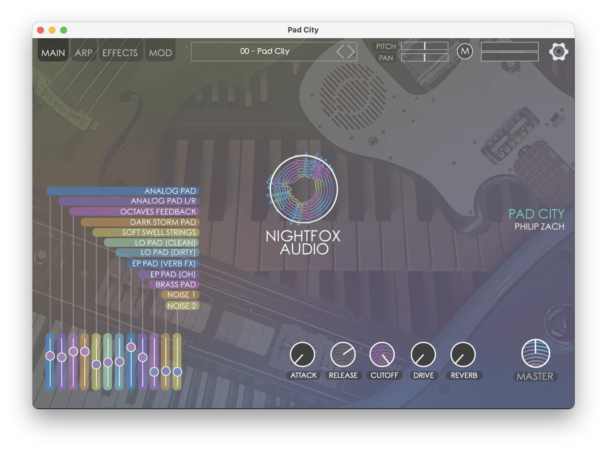 Nightfox Pad City: Pad Instrument Collection – Professional Audio Software & Plugin - Image 2