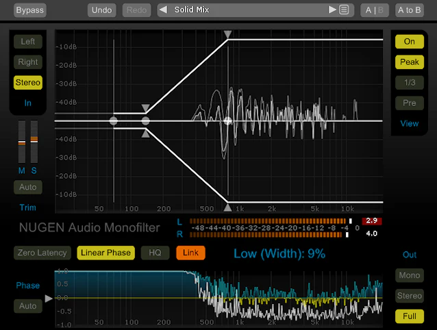 NUGEN Monofilter Upgrade from Monofilter Elements: Upgrade to Monofilter – Professional Audio Software & Plugin