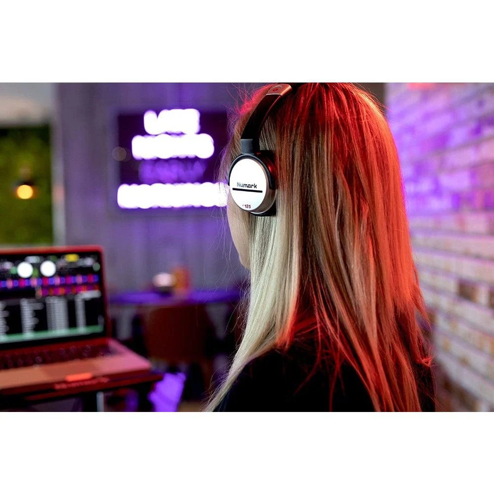Numark HF-125 Dual-Cup DJ Headphones - Open Box - Image 7