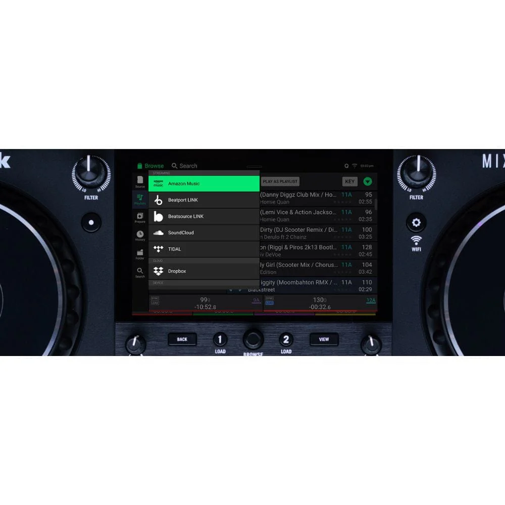 Numark Mixstream Pro + Standalone Streaming DJ Controller Built-In WiFi - Image 5