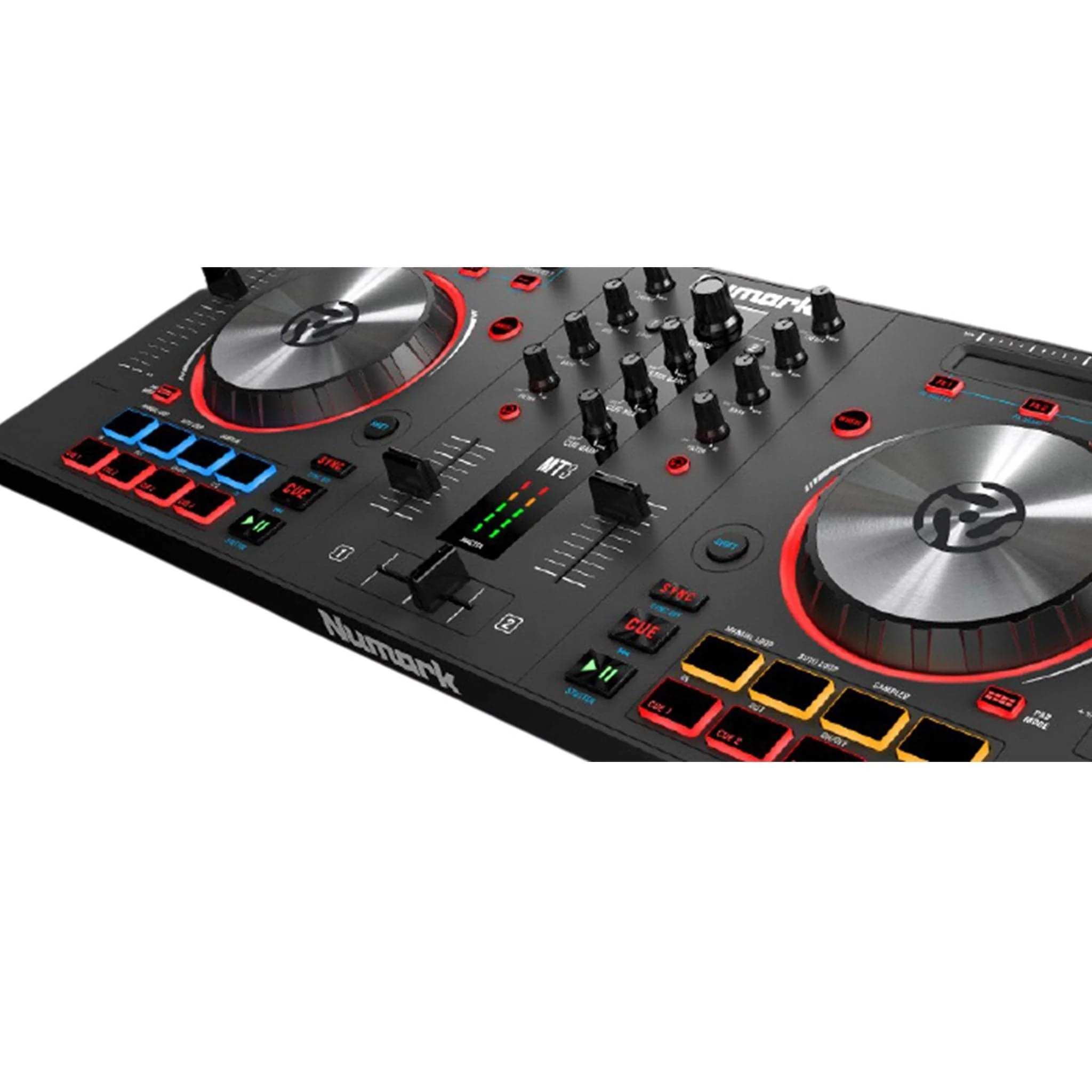 Numark Mixtrack Pro 3 All-In-One DJ Controller for Serato DJ with Headphones - Image 8