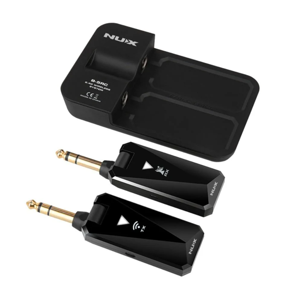 Nux B 5RC 2.4GHz Wireless System for Guitars - Black - Open Box - Image 3