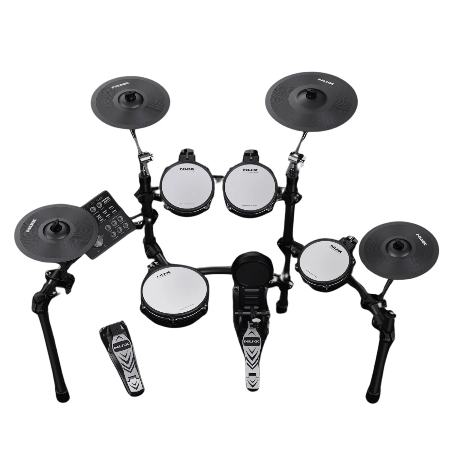 Nux DM-7X Professional Electric Drum Set with All Mesh Heads