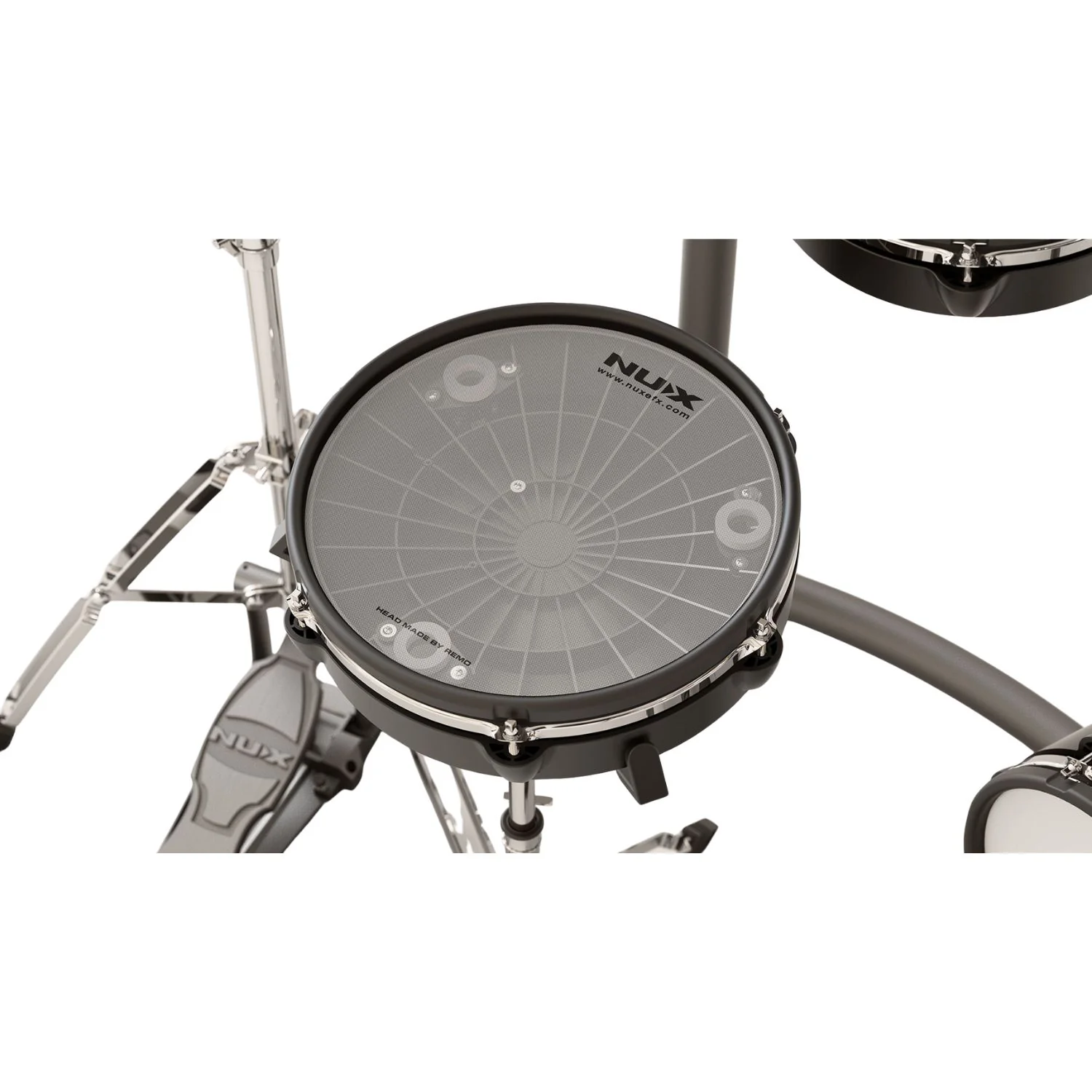 Nux DM-8 Mesh Head Digital Acoustic Drum Set - Image 5