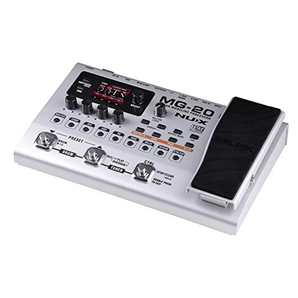 NUX MG-20 Guitar Modeling Processor with Control Footswitch - Image 5