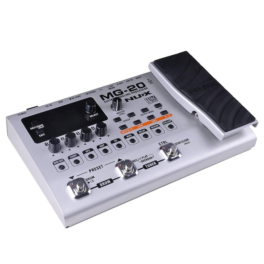 NUX MG-20 Guitar Modeling Processor with Control Footswitch - Image 6