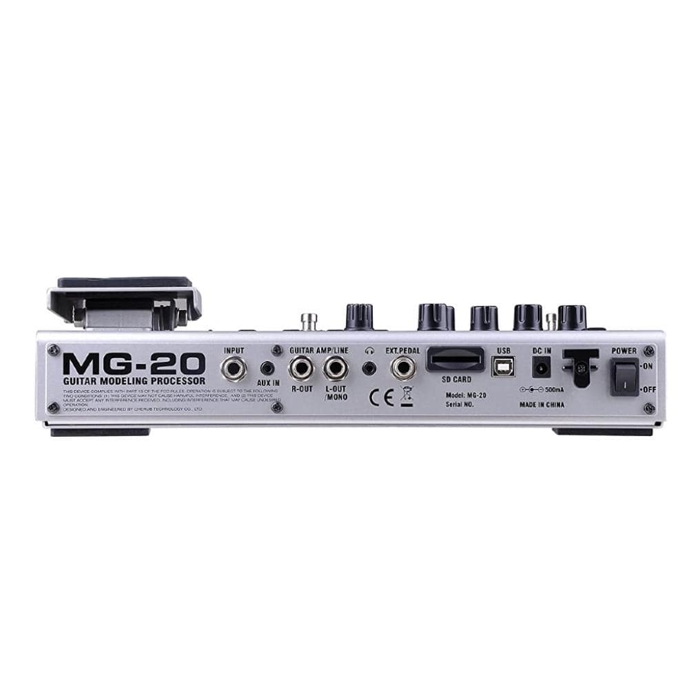 NUX MG-20 Guitar Modeling Processor with Control Footswitch - Image 7