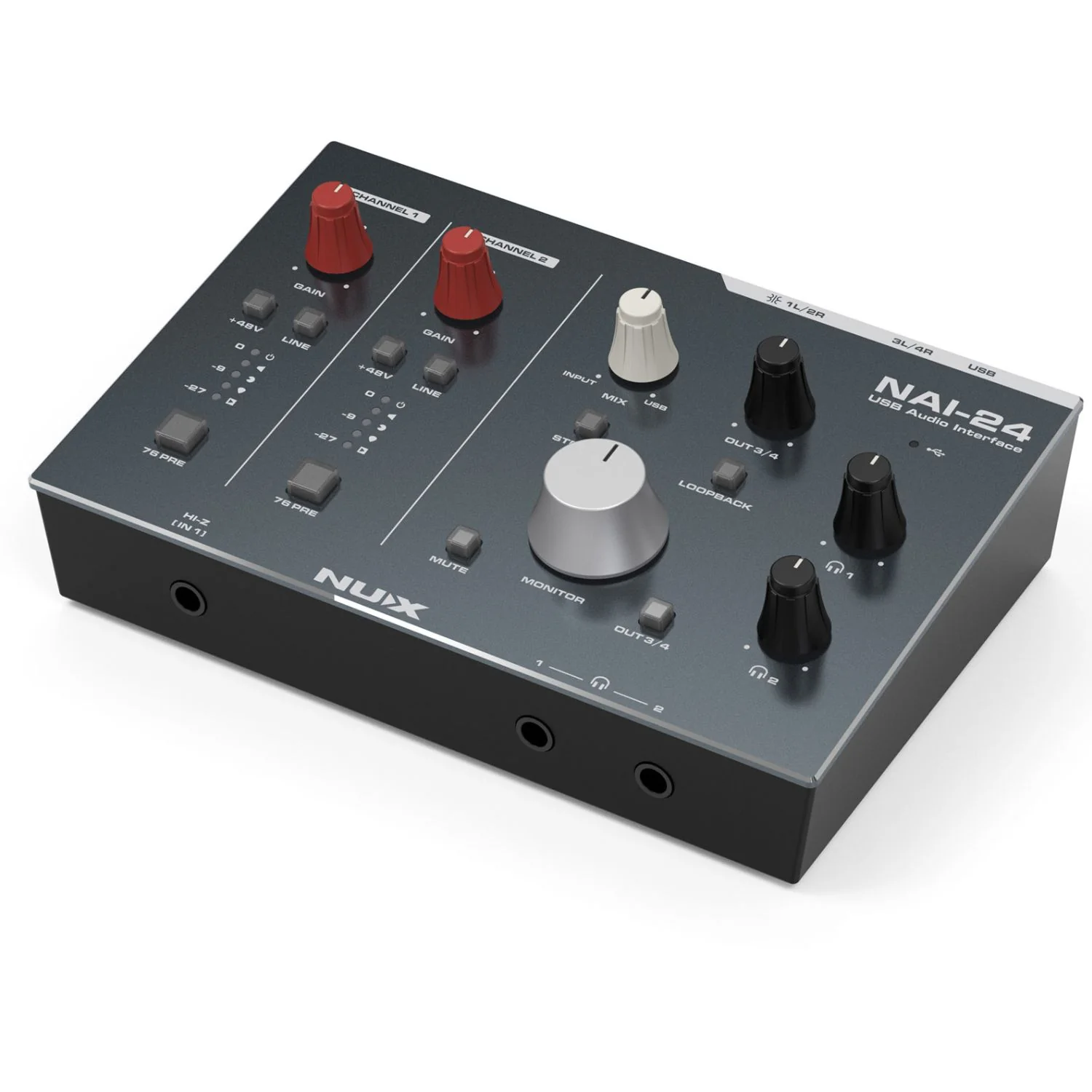Nux NAI-24 USB Audio Interface - Image 3