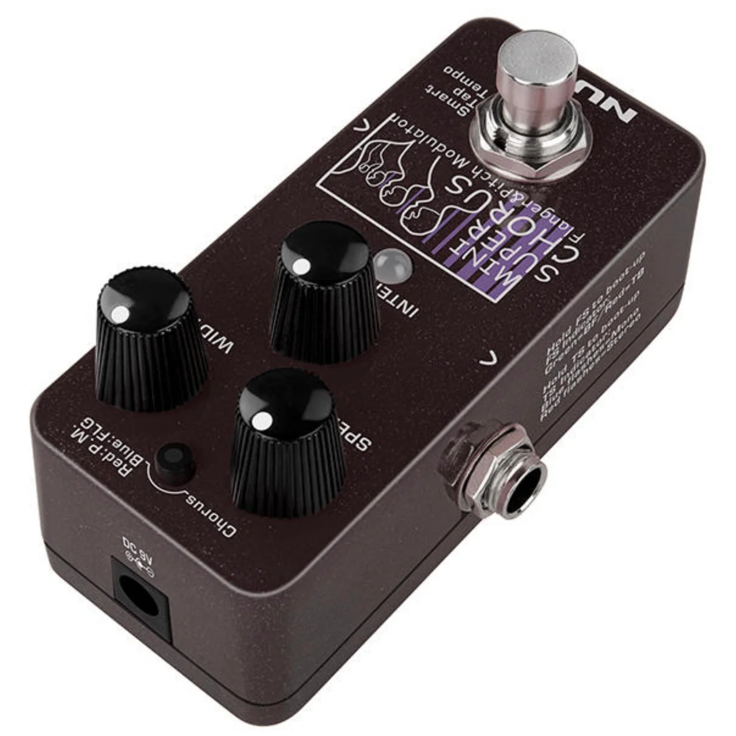Nux NCH-5 Mini SCF Super Chorus Flanger Effect Pedal - Image 4