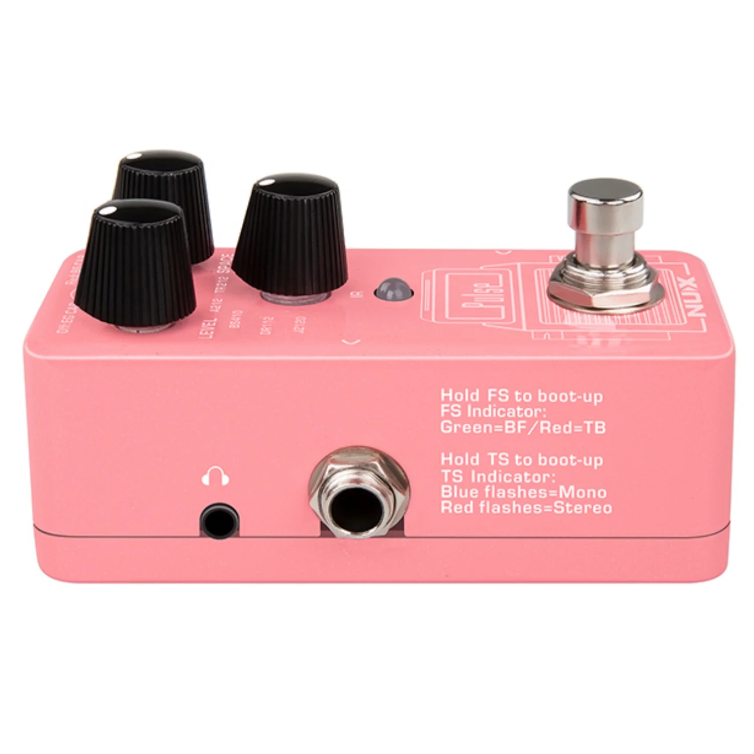 Nux NSS-4 Pulse Mini IR-Loader Effect Pedal - Image 6