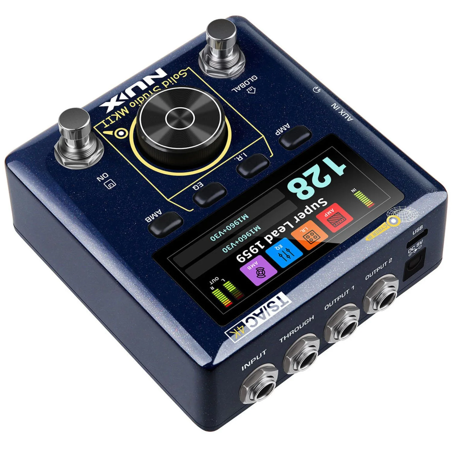Nux NSS-6 Solid Studio MKII Power Preamp Guitar Pedal - Image 5