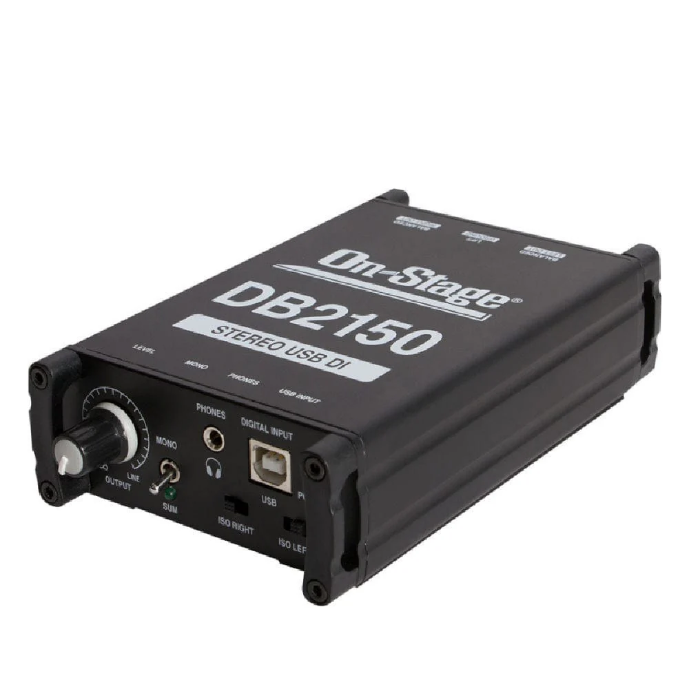 On-Stage DB2150 Passive USB DI Box - Image 2